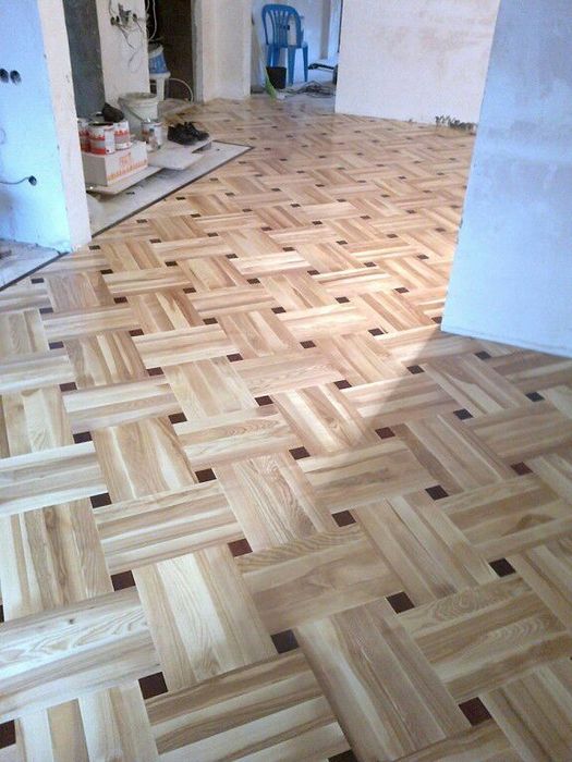 Реставрация, шлифовка и укладка паркета