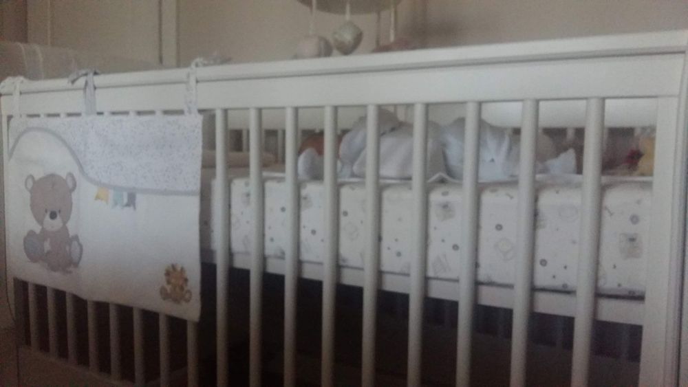 Set lenjerie Teddy Toy Box (Mothercare) pt patut bebe