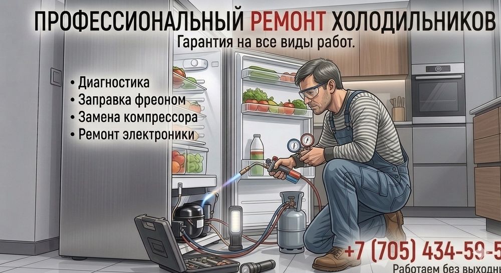 Ремонт холодильников Тараз