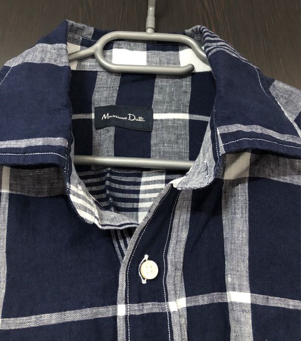 Camasa massimo dutti L carouri camasa din in massimo dutti marime L