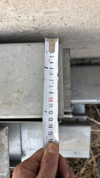 Профиль для газоблока П образка оцинкованный