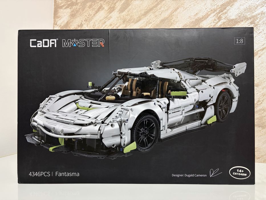 Set constructie CaDa - Masinuta Master - 1:8 Fantasma , 4340 piese