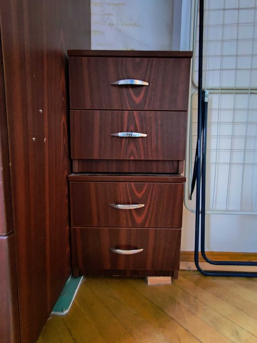 Noptiere din pal (două sertare)  de vânzare