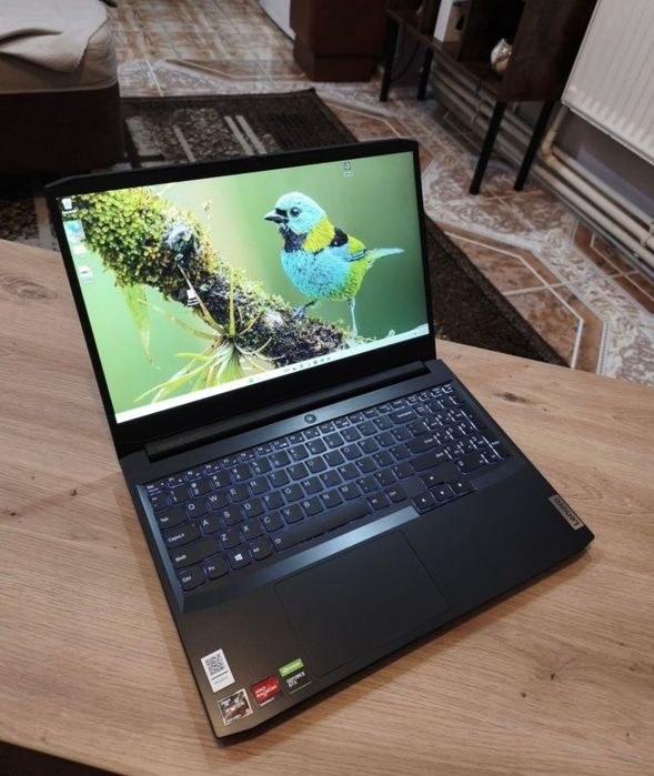 Laptop Gaming Lenovo, Ryzen 5 5600H, GTX 1650, 16GB DDR4, 512GB SSD