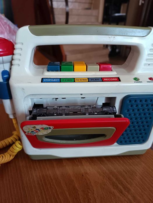 Винтидж касетофон Youthtronics Boom Box Cassette Player & Recorder
