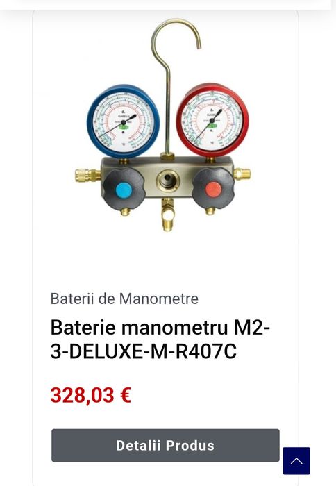 manometru M2-3-deluxe M-R407C refco testo