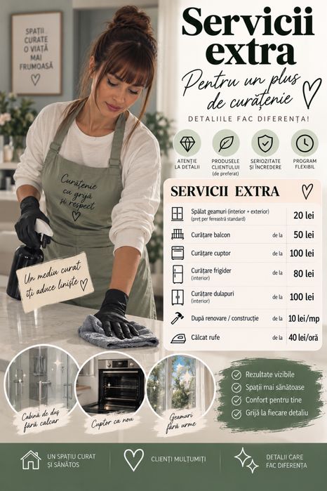 Servicii de curatenie