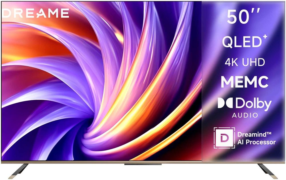 LED телевизор DREAME Vivid 50Q100 QLED 4K