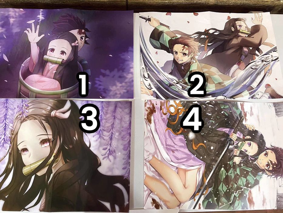 Аниме плакати и картички DEMON SLAYER