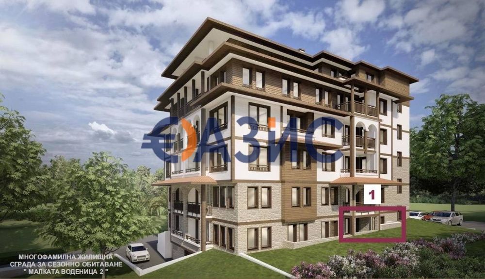 Апартамент с 1 спалня в новия елитен комплекс „Малката Воденица 2“,