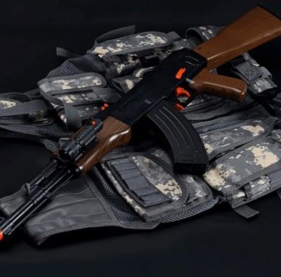 ~ Pusca Electrica [FULL-AUTOMATA] Ak47 ~ *3J* ~ Arma Airsoft + Munitie