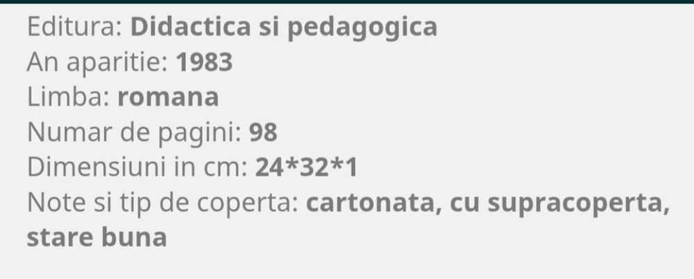 Carte : Atlas pt. istoria Romaniei1983