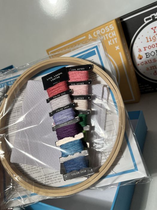 Комплект за бродерия - 3 вида