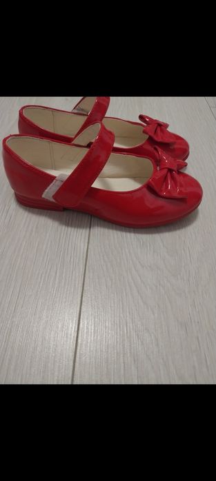 Pantofi roșii fetiță,  numărul 33