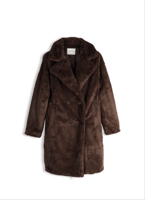 Кяфяво меко палто