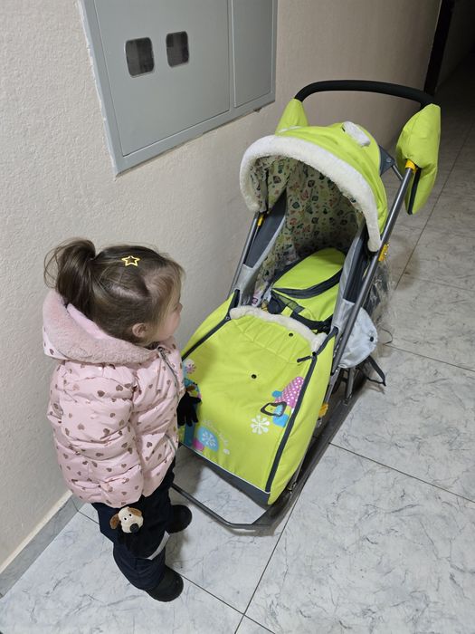 Санки коляски трансформер