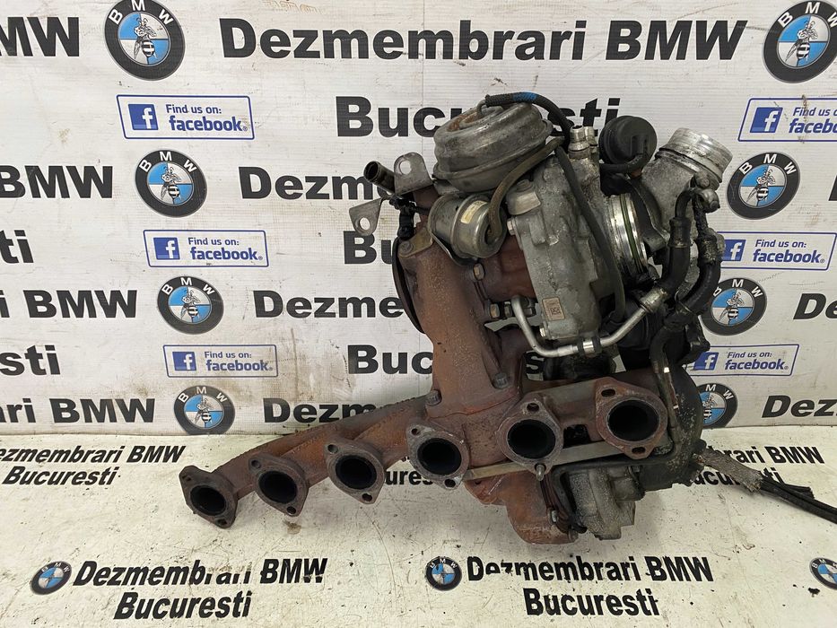 Turbina mare mica,ansamblu biturbo BMW F30,F10,F12,F01,X3,X5,X6 313cp