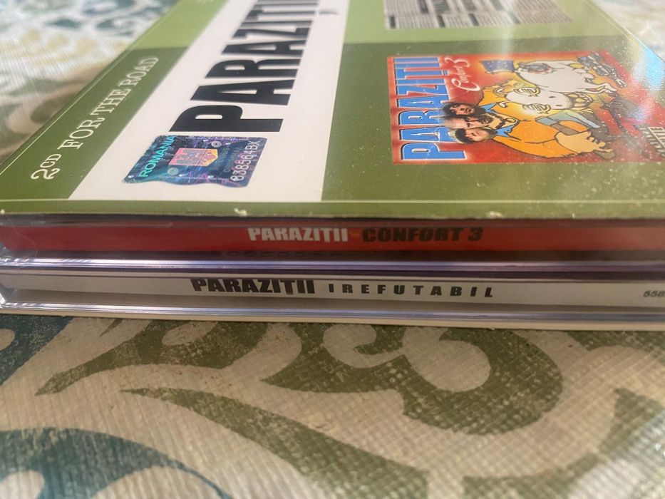 Parazitii 2CD Confort 3 si Irefutabil nefolosite, pret negociabil