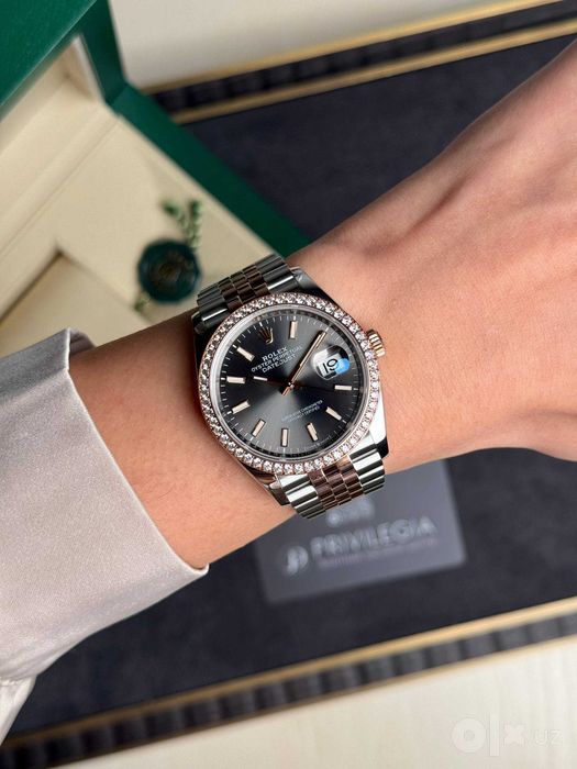Rolex Datejust 36mm Steel and Everose Gold