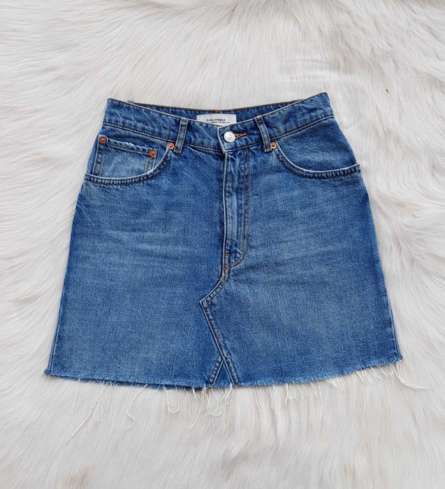 Дънкова пола ZARA размер XS-S