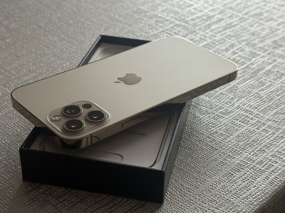 iPhone 12 Pro 128GB Gold – Като НОВ, 100% Батерия.