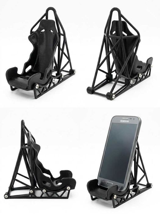 Suport Telefon Design Scaun Racing / Bucket Seat – Print 3D Premium