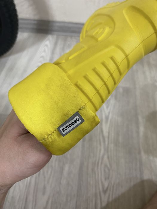 Сапожки резиновые детские