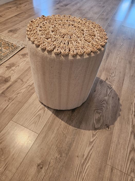 2 buc taburet scaun ottoman pouf