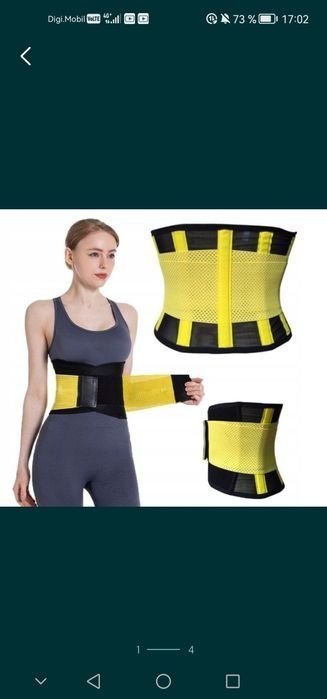 Centura modelatoare fitness pentru slabit