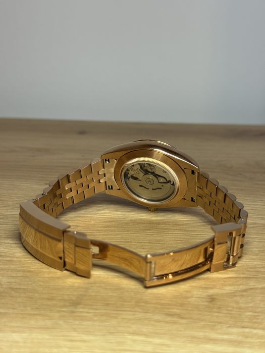 Seiko Mod Datejust Arabic Green