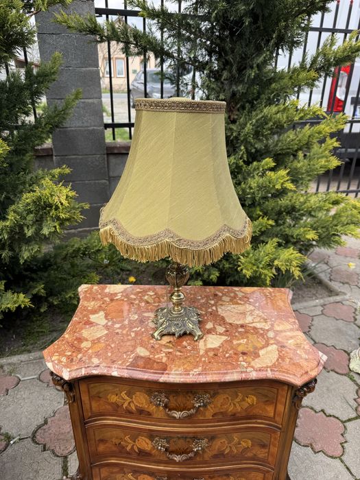 Veioza din alama cu abajur