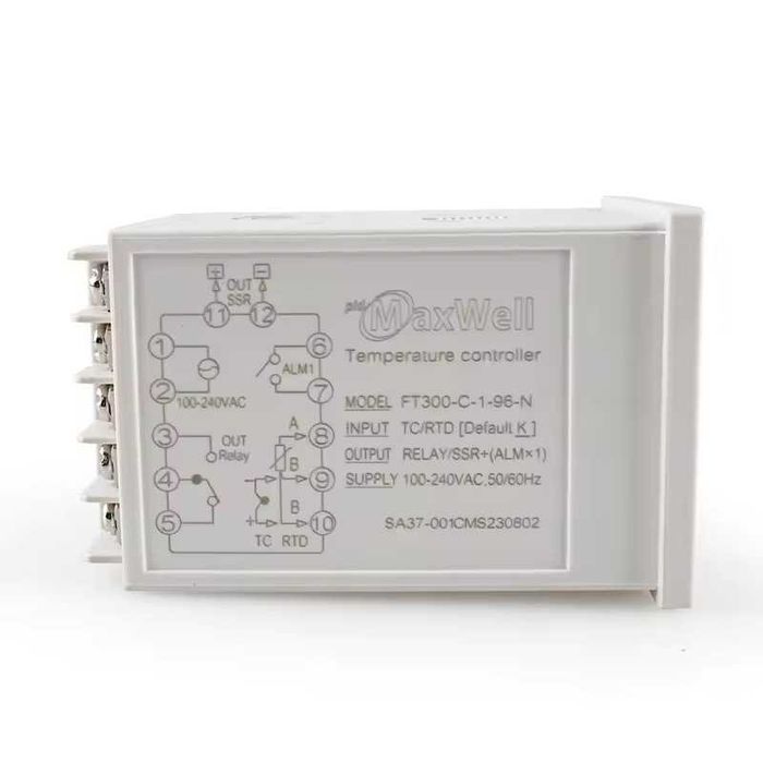 Терморегулатор Maxwell FT300 до 1900°C, Универсален вход, 20214321