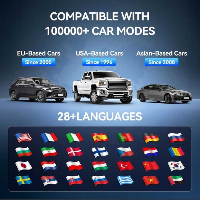 MUCAR 892BT мультимарочный сервисный автосканер