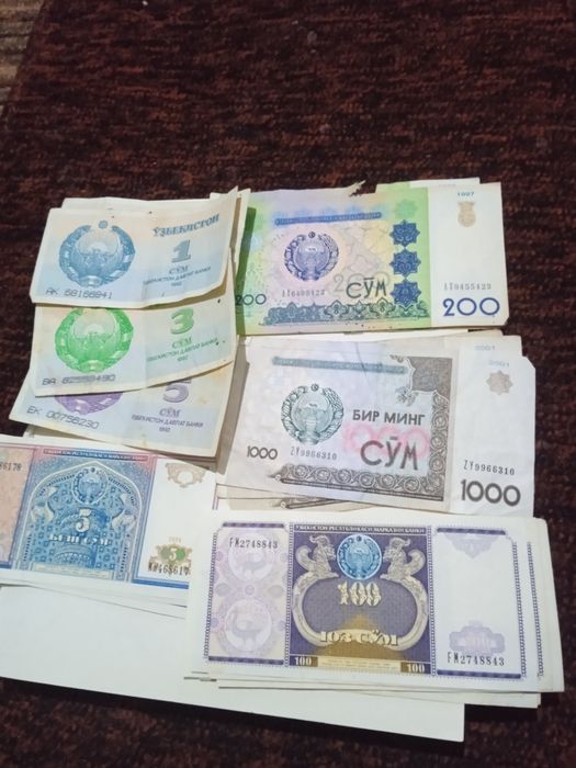 Tanga qogʻoz pullar...