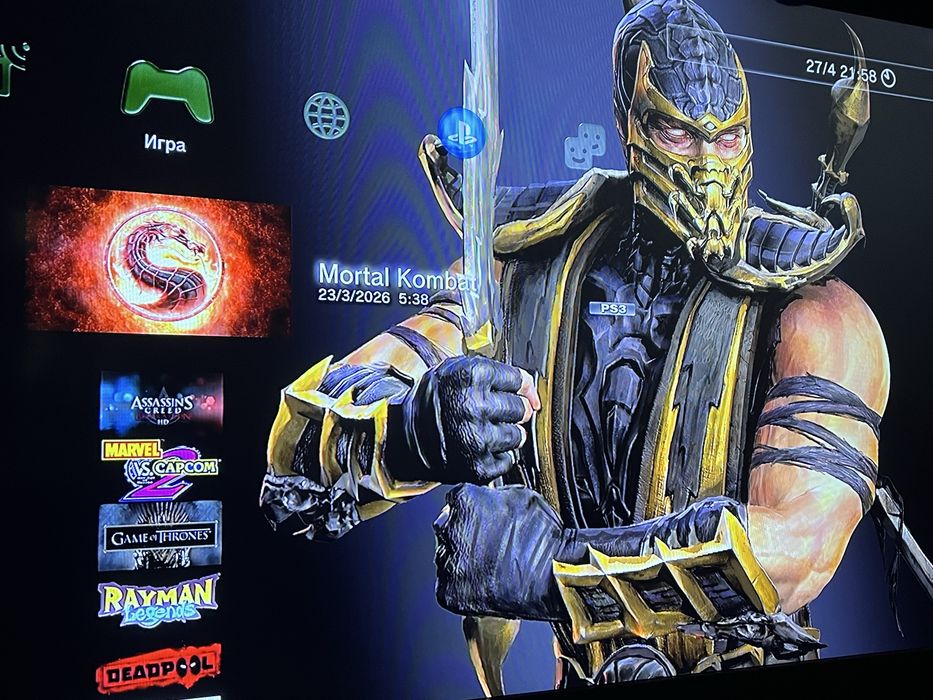 Продам пс3 слим 320гб