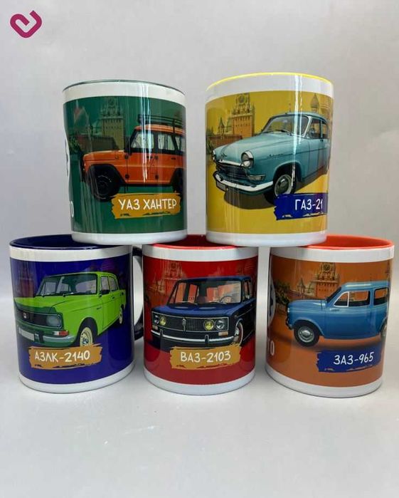 Печать на кружках, футболках и кепках