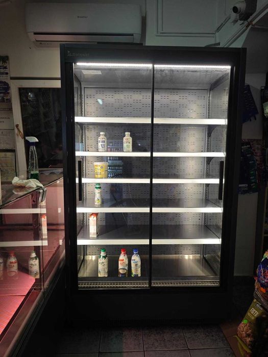 Vitrina verticala refrigerare TAIGA - fara agregat/ 5 usi - 320 cm/NOU