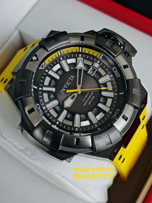 INVICTA Akula Graphite automatic 62 mm, Инвикта нов ръчен часовник
