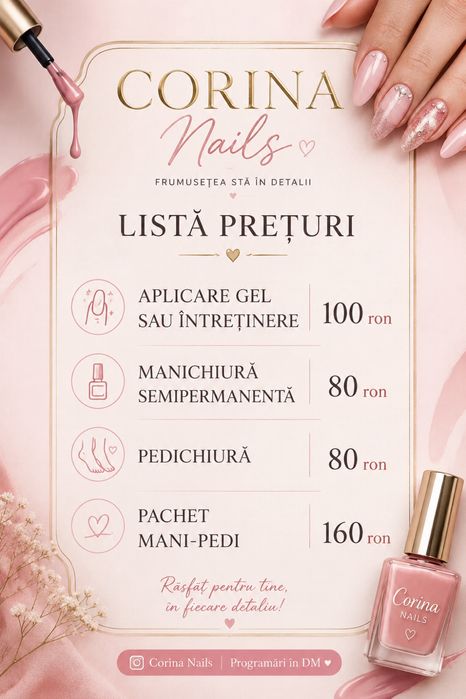 Aplic unghii cu gel\ semi