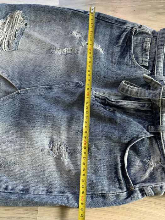 Къса дънкова пола