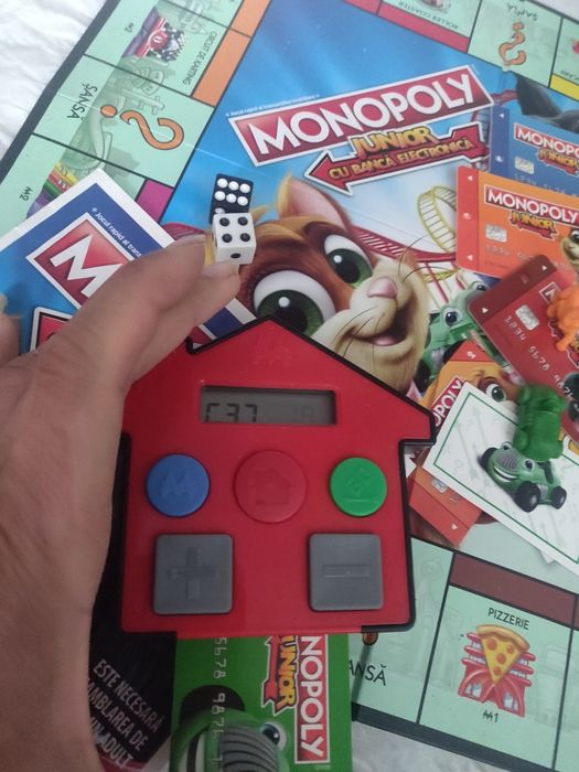 Joc Monopoly cu banca electronica si carduri! Ptr copii si adulti