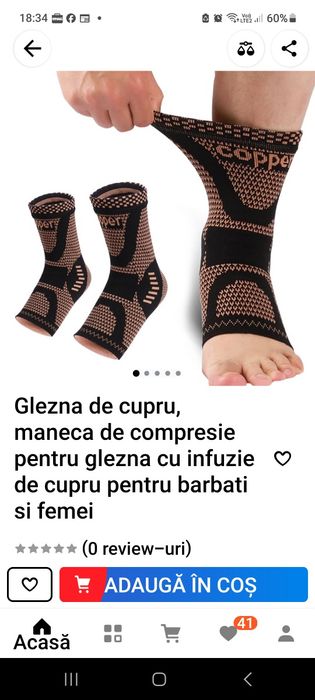 Vand 2 perechi glezniere cu cupru