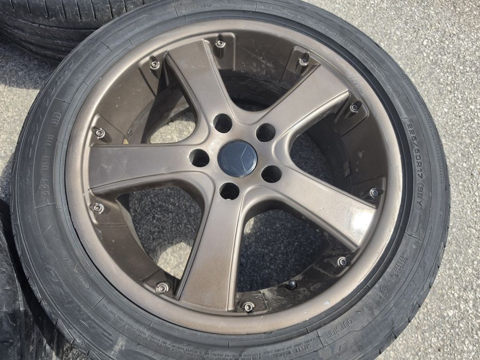 5х112/17 с гуми Мерцедес Ауди Фолксваген Шкода Сеат 5x112/17 VW Skoda Audi Mercedes