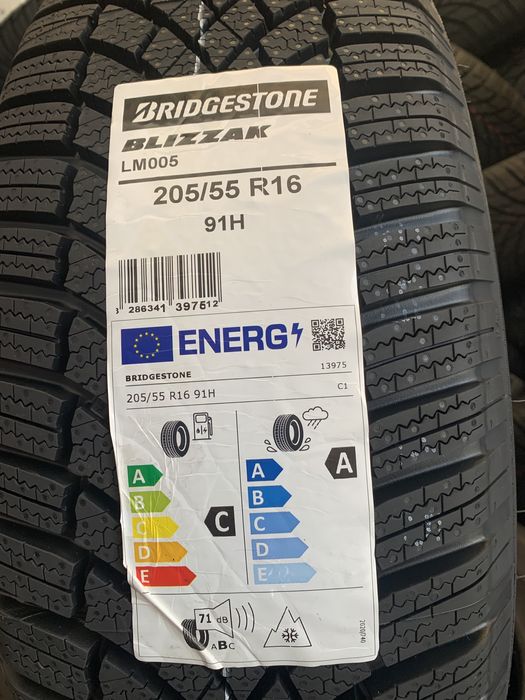 Нови зимни гуми BRIDGESTONE LM005 205/55R16 91H НОВ DOT