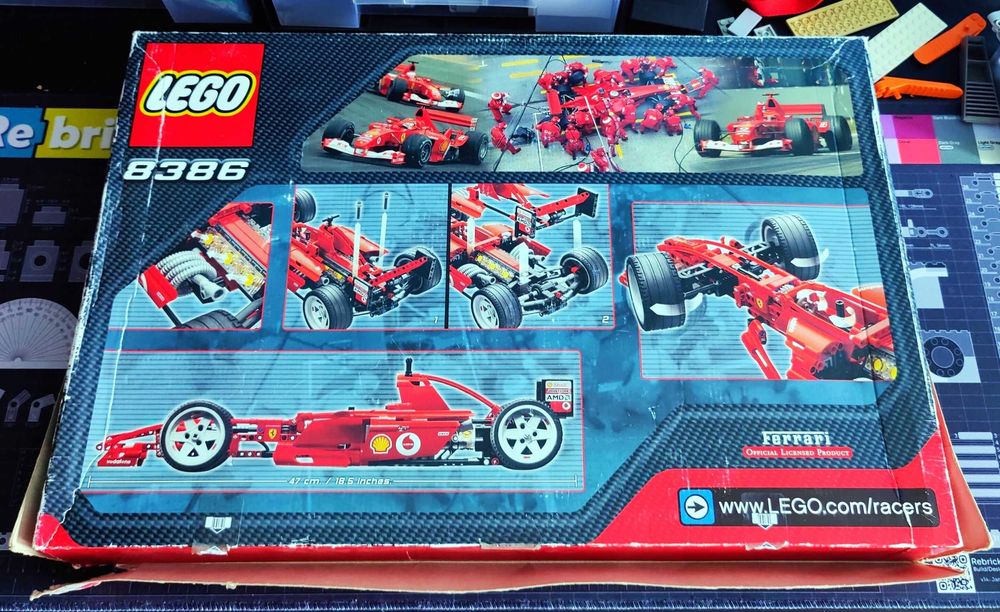 Lego Racers 8386 Ferrari F1