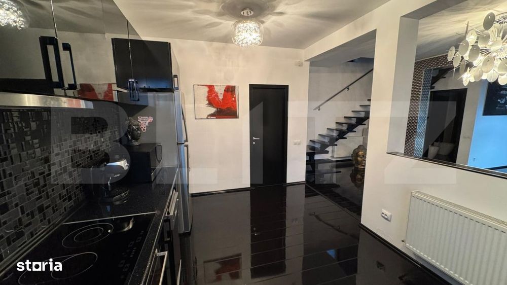 Casa individuala cu 4 camere, 500 mp de teren, garaj de 60 mp, zona Vi