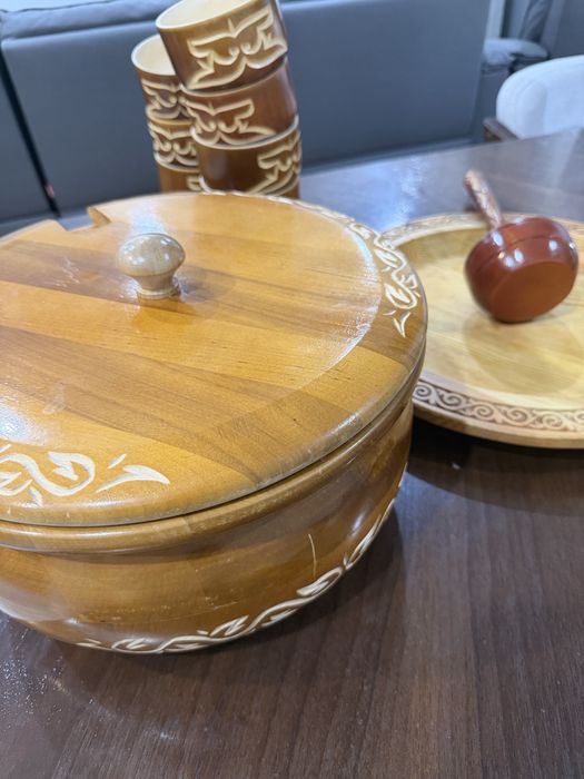 Продам набор деревяных посуд Астау