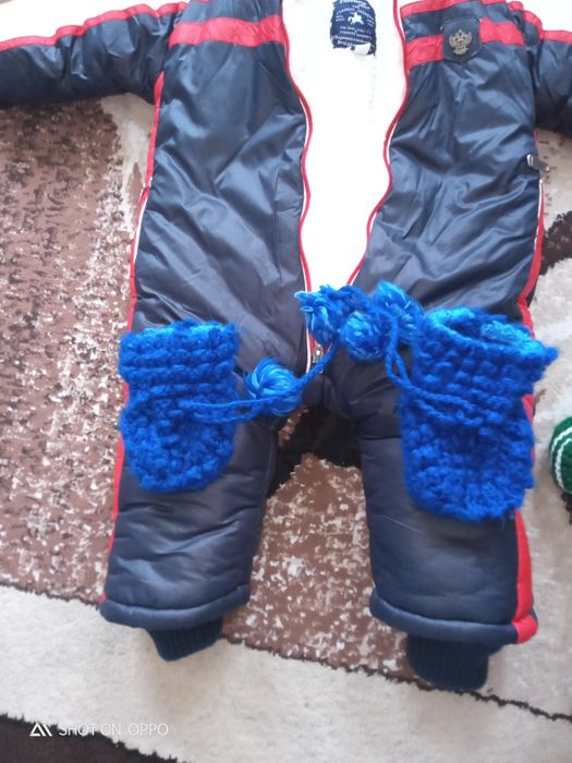 Детский зимний камбенизон