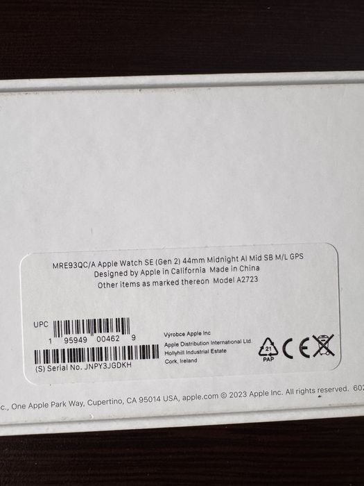 Apple watch se 2 Gen 44mm