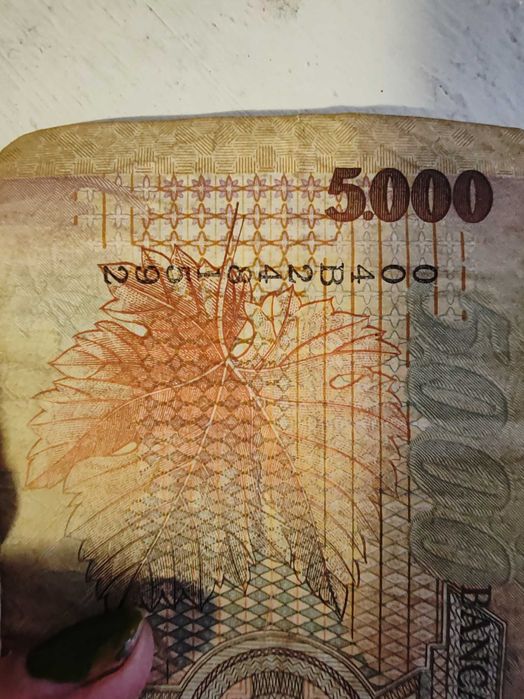 Vând bancnotă 5000 lei, din 1998 în stare foarte bună